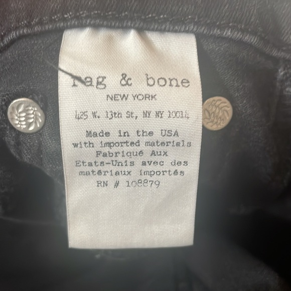 Rag and bone high rise skinny jeans - Picture 5 of 5